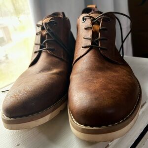 Steve Madden Men’s 8.5 Brown Leather Chukka Boots